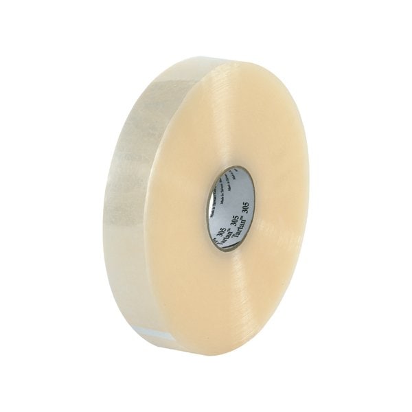 3M 2'' x 1000 yds. Clear 3M 305 Carton Sealing Tape, 6PK BUY00015023 - main